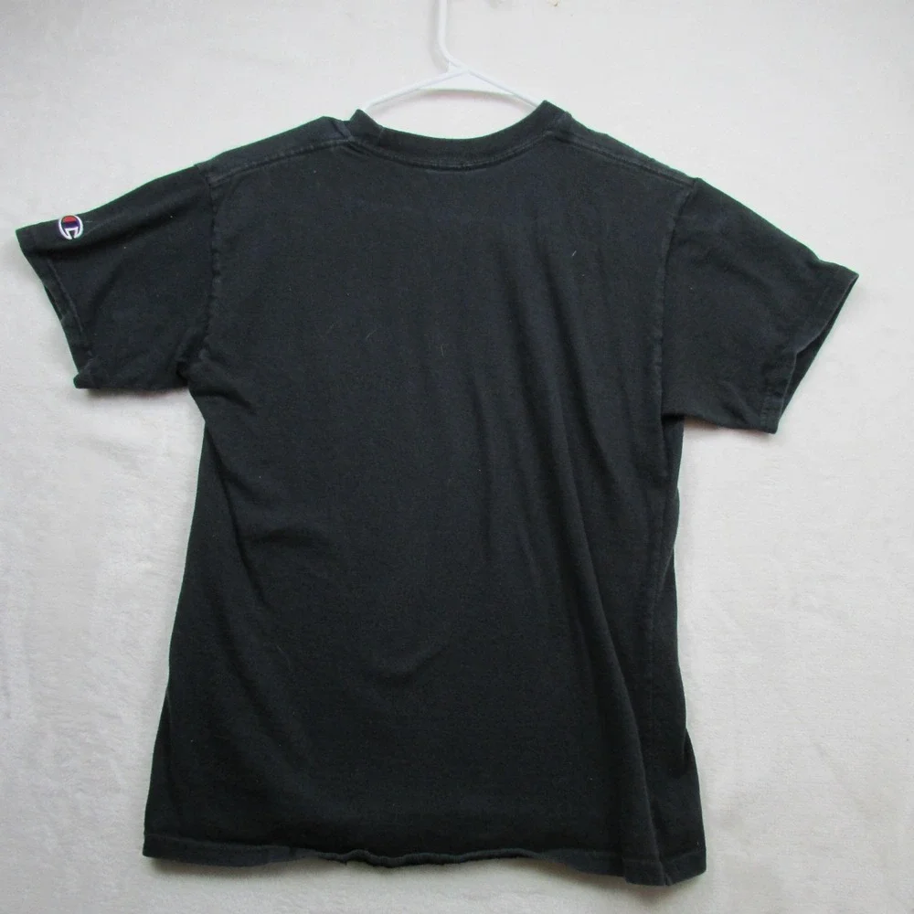 Champion Shirt Youth Large‎ Black Basketball Skyline Hoop Graphic T-Shirt Boys